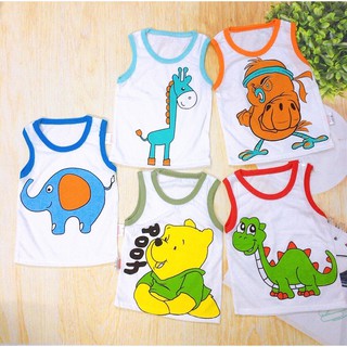 Combo 5 áo ba lỗ cho bé a001 teikel shop