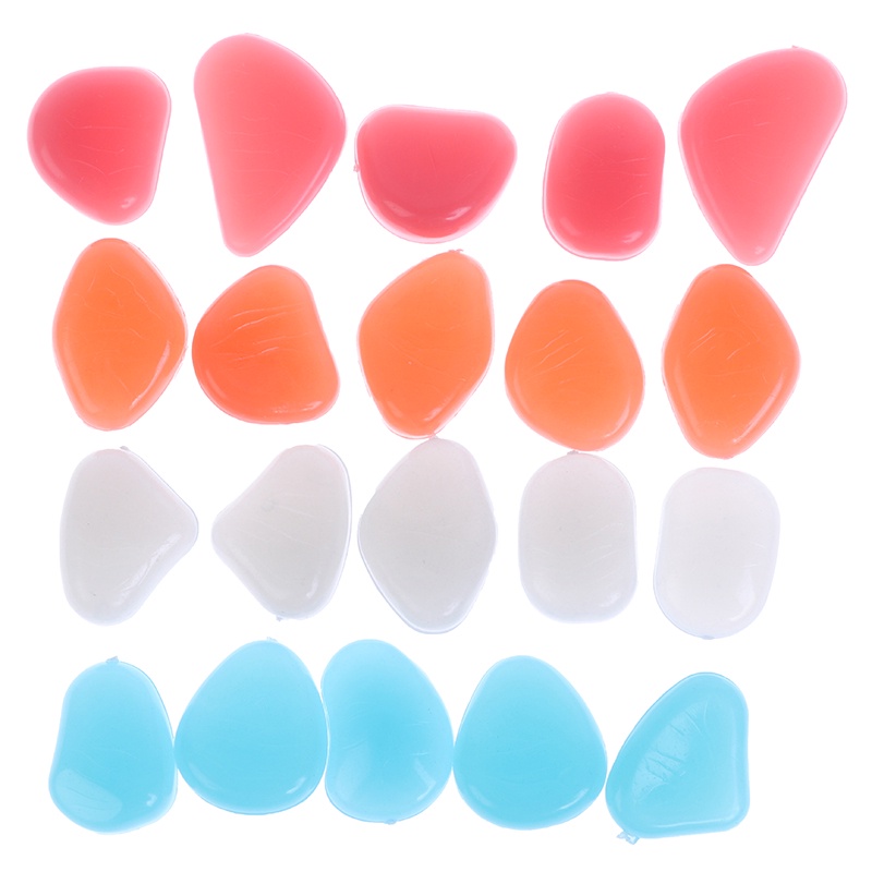 Bộ 50 Viên Đá Dạ Quang Dùng Trang Trí