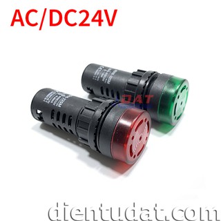 Đèn Báo Có Còi 24V AC DC AD16-22SM