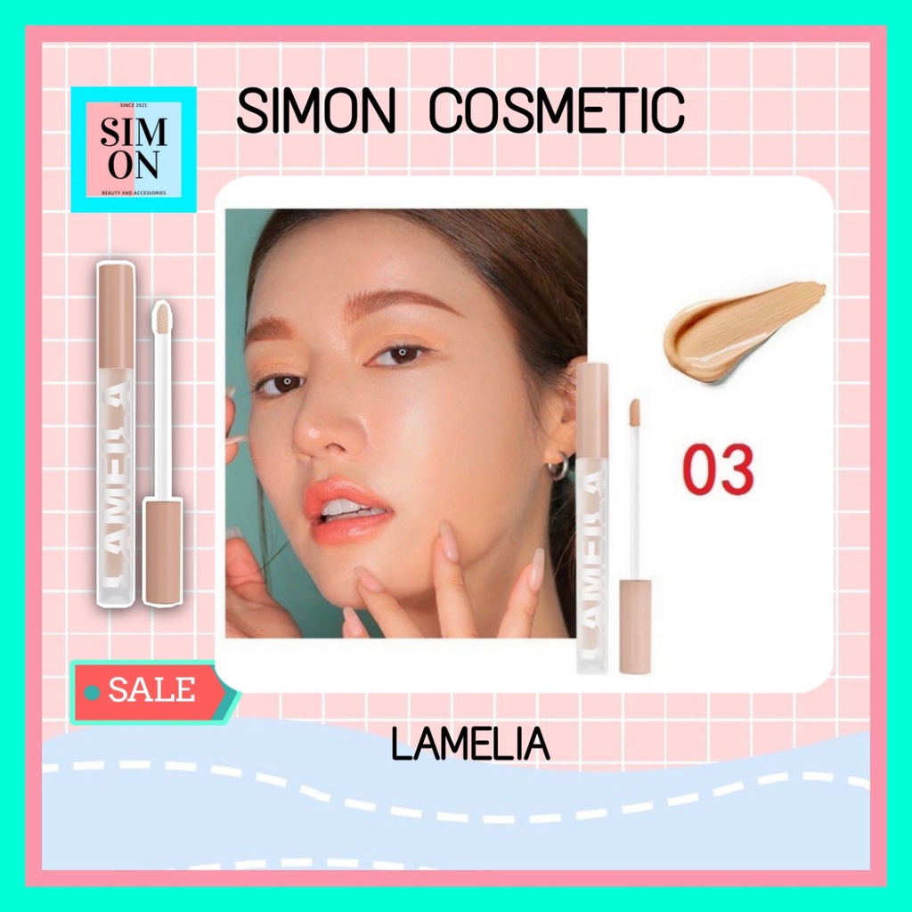 [SIMONLA] Kem Che Khuyết Điểm Kiềm Dầu Siêu Mịn Lamelia Concealer The Same Cover Perfection Nội Địa 30g | BigBuy360 - bigbuy360.vn