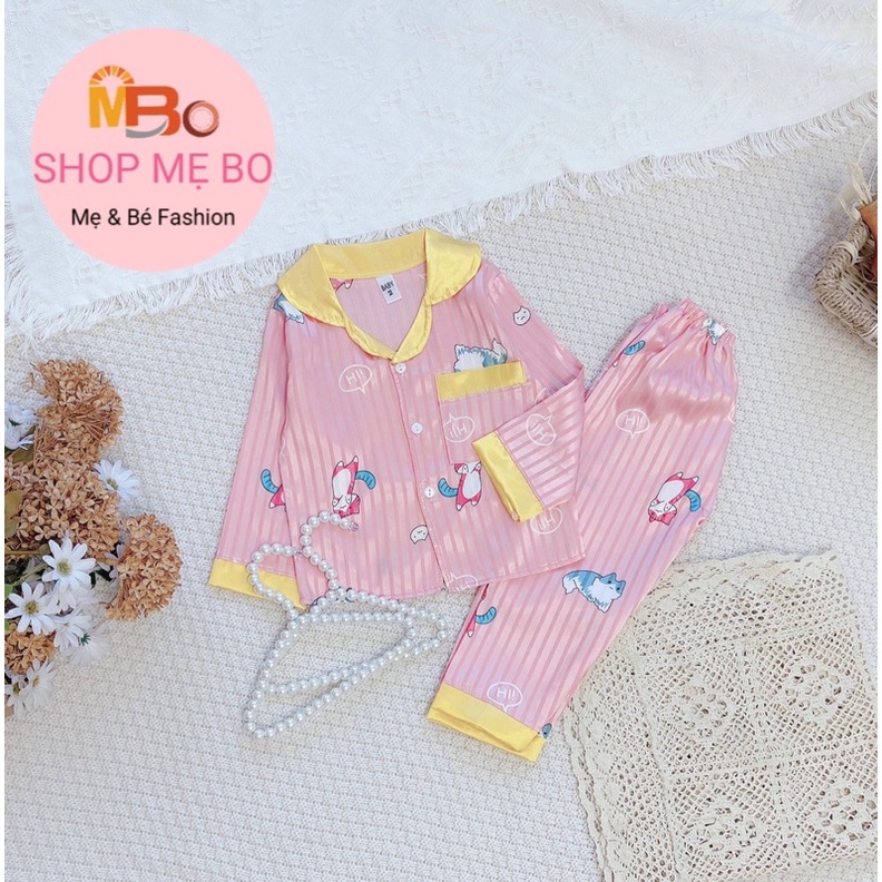 HOT - Đồ bộ PIJAMA bé gái đáng yêu cực xinh 8-20KG