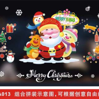 Decal trang trí noel nhiều mẫu