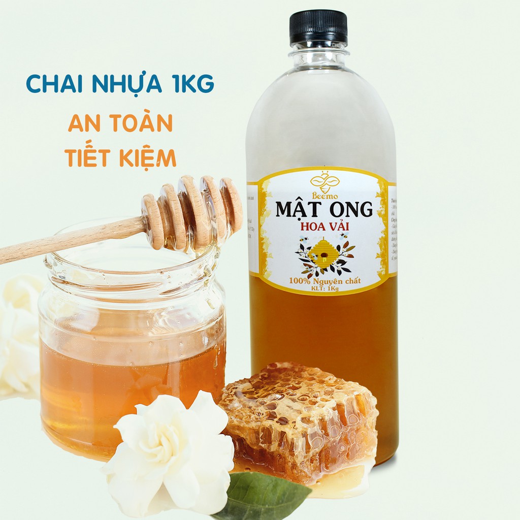 Mật ong nguyên chất hoa vải 300g-1kg beemo - ảnh sản phẩm 5