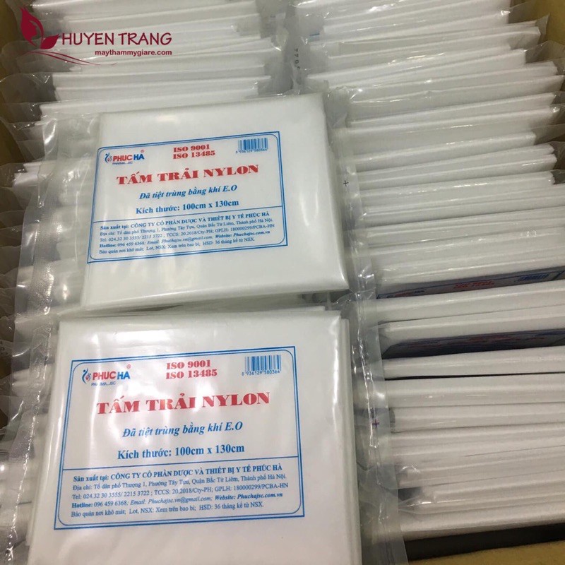 Tấm nilon trải tắm trắng giảm béo dùng trong spa thẫm mỹ viện y tế