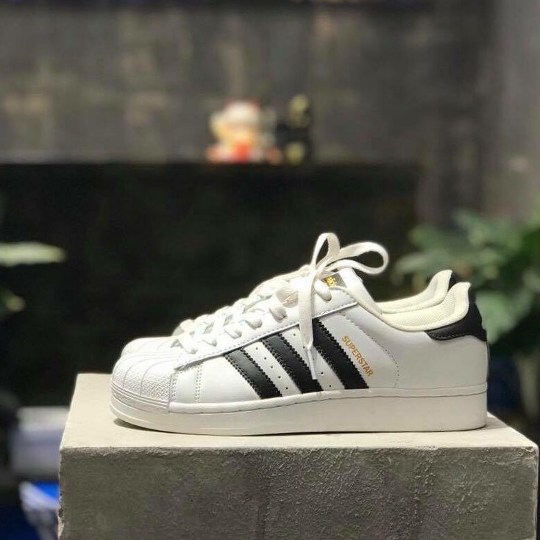 Giày Sneaker Adidas SuperStar Tem Vàng (fullbox + freeship)