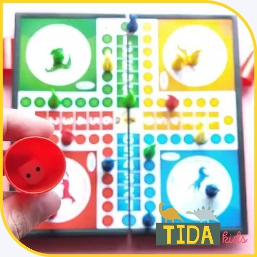 Cờ Cá Ngựa Sato ⚡ HOT TREND ⚡ Đồ Chơi Cờ Đua Ngựa, Có Hộp Đựng Board Game, Đồ Chơi Giải Trí TiDa Kids Shop
