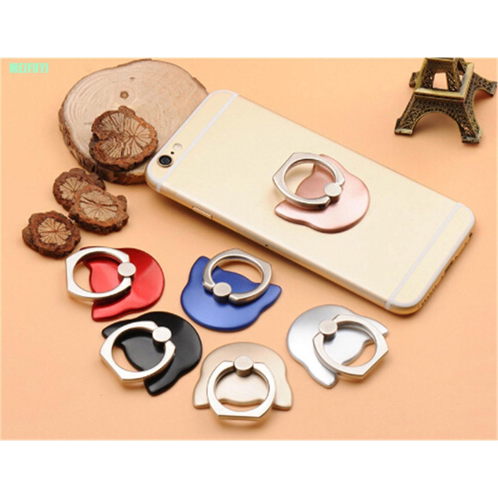 Nhẫn Đỡ Điện Thoại Hình Mèo Xoay 360 Độ