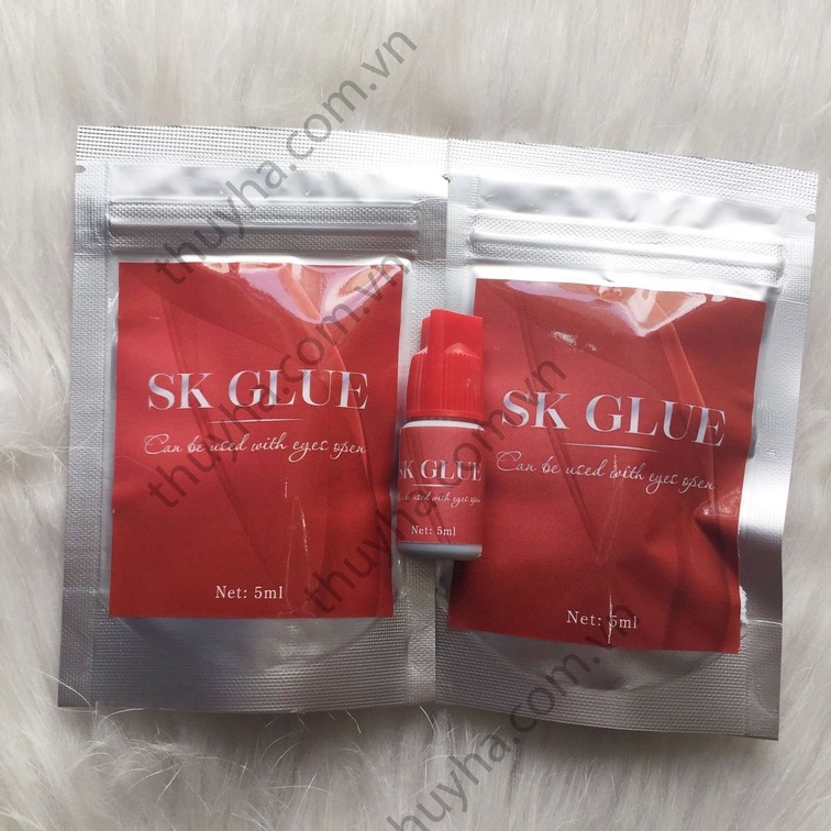 Keo Nối Mi không cay SK glue - tự nối - Dụng Cụ Nối Mi Thúy Hà