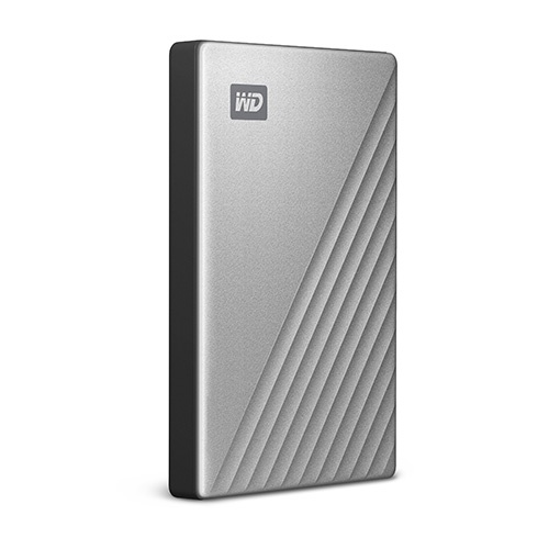 Ổ cứng di động HDD Western My Passport Ultra 2TB / 4TB cổng typeC 3.1 (Bạc) - Nhất Tín Computer