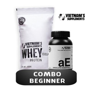 Combo viên uống hỗ trợ sức khoẻ, tăng cơ dành cho người mới tập gym (Combo Protein For Beginners) - Vietnams Supplements