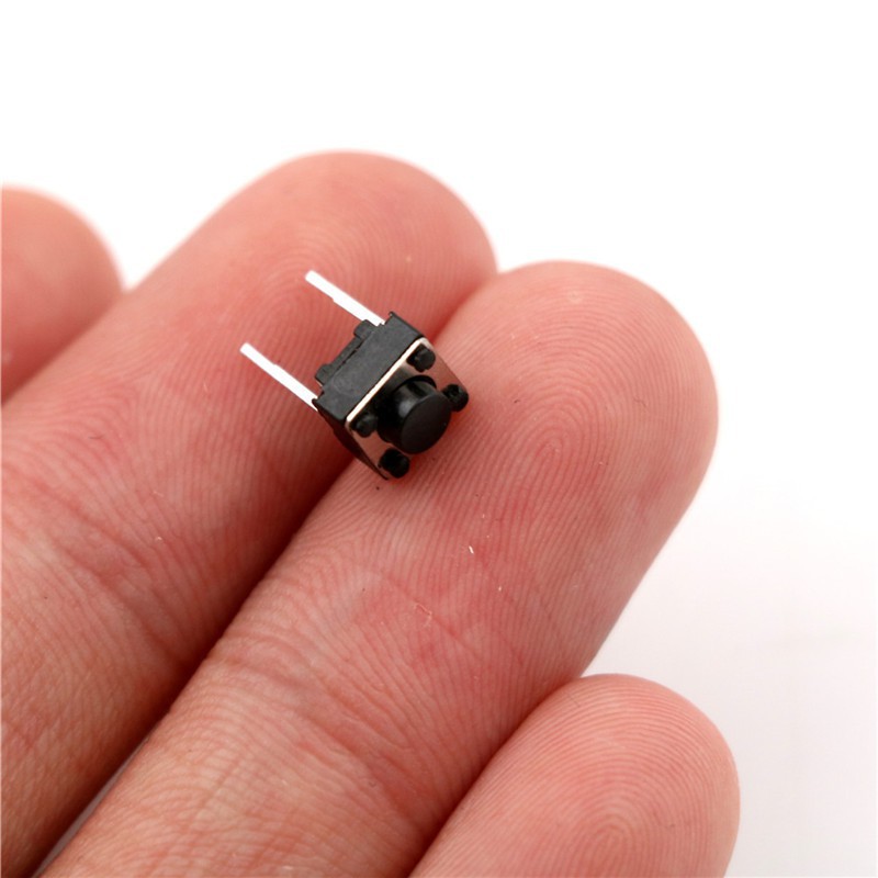 Bộ 20 công tắc nút nhấn 2 chân tạm thời 6 x 6 x 5mm ZDMX