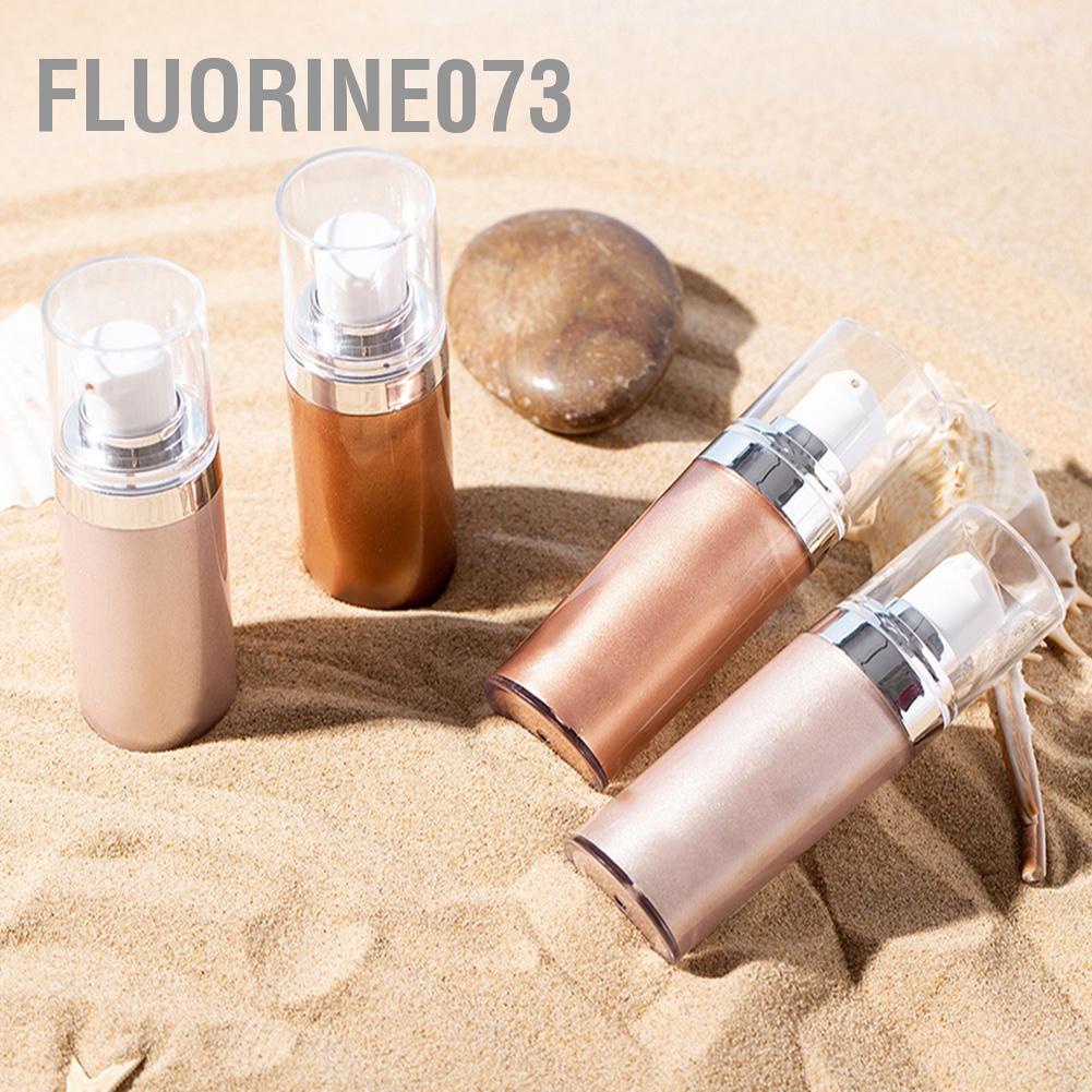 Fluorine073 Kem highlighter Makeup Face Shine Bronzers Cosmetics Shining Body Contour Cream