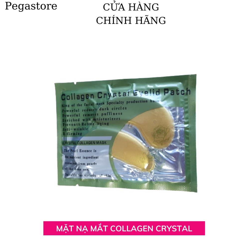 Mặt nạ mắt COLLAGEN Crystal Eyelid Patch 6g (giảm thâm quầng mắt) - hàng có sẵn