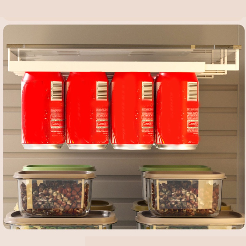 Set 2 Giá Đỡ Lon Nước Ngọt Đa Năng Treo Tủ Lạnh