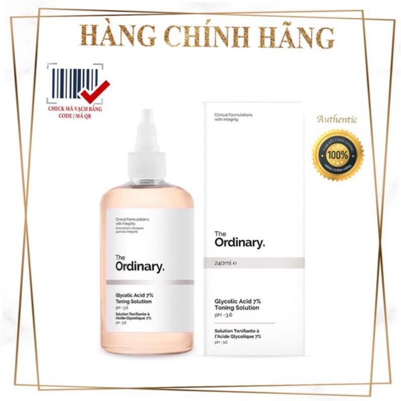 Toner The Ordinary Glycolic Acid 7% 240ml Toning Solution Tẩy Da Chết | BigBuy360 - bigbuy360.vn