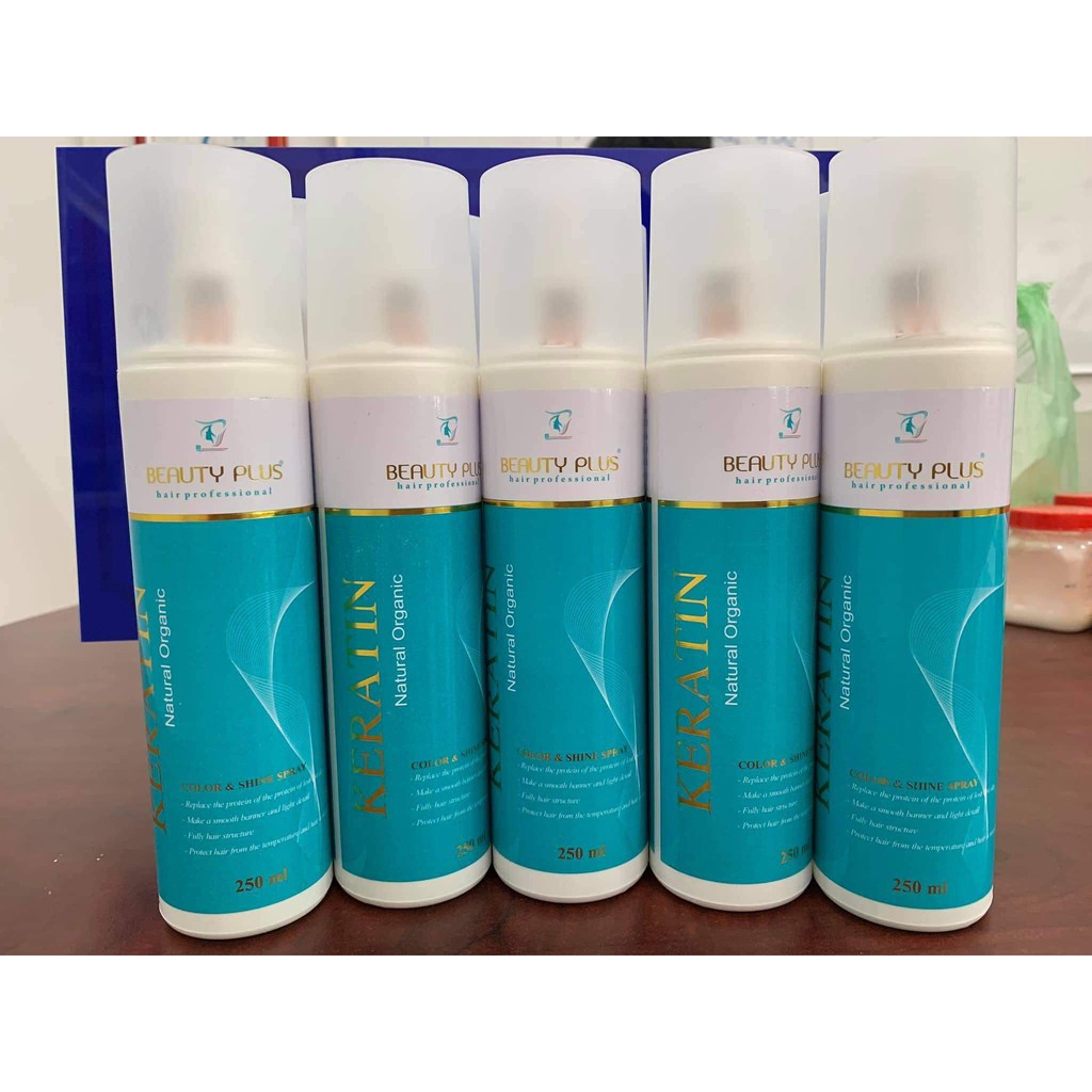 Xịt Dưỡng Tóc Keratin Beauty Plus