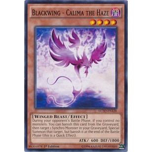 Thẻ bài Yugioh - TCG - Blackwing - Calima the Haze / LC5D-EN128 '