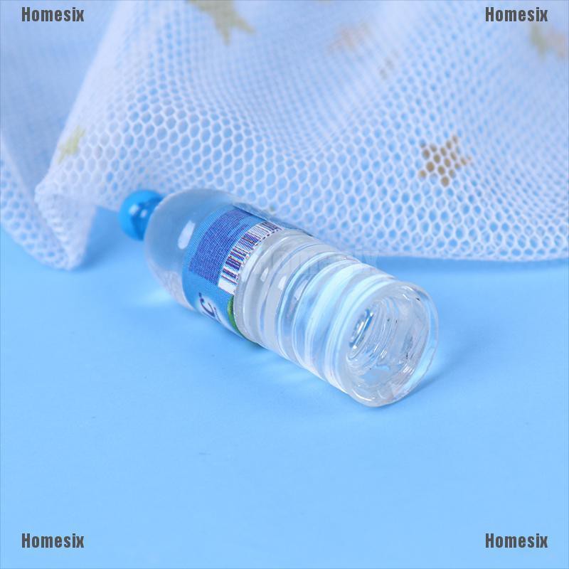 [HoMSI] 10pcs Mini Mineral Water Bottle 1:12 Dollhouse Miniature Accessory Drinking Toy SUU