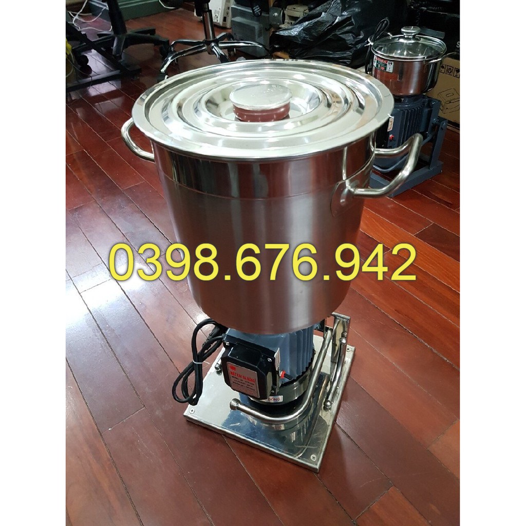 Máy xay rau má 3kg mẻ đế inox, xay thơm, xay tươi 1100W