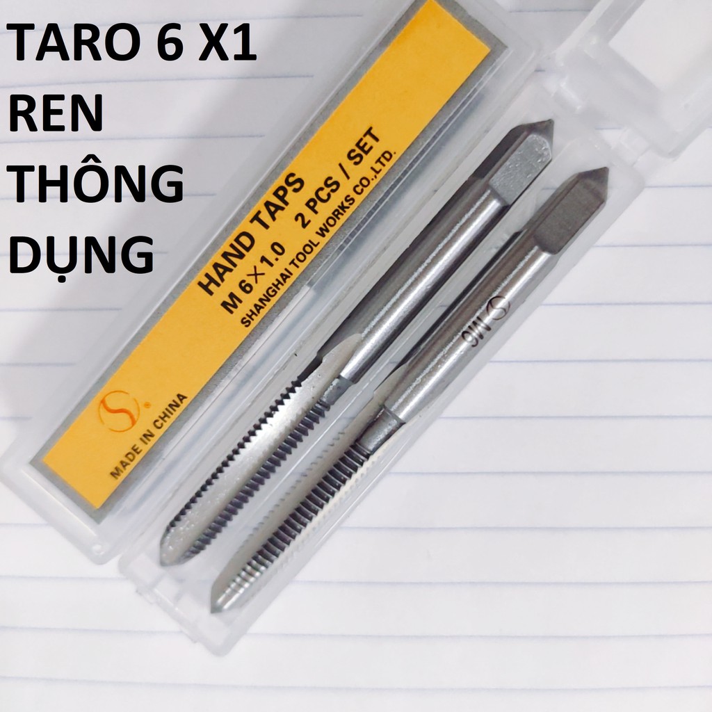 Taro 6 , Ta rô 6x1 (ren phổ thông), hàng Thượng Hải Loại 1 chính hãng