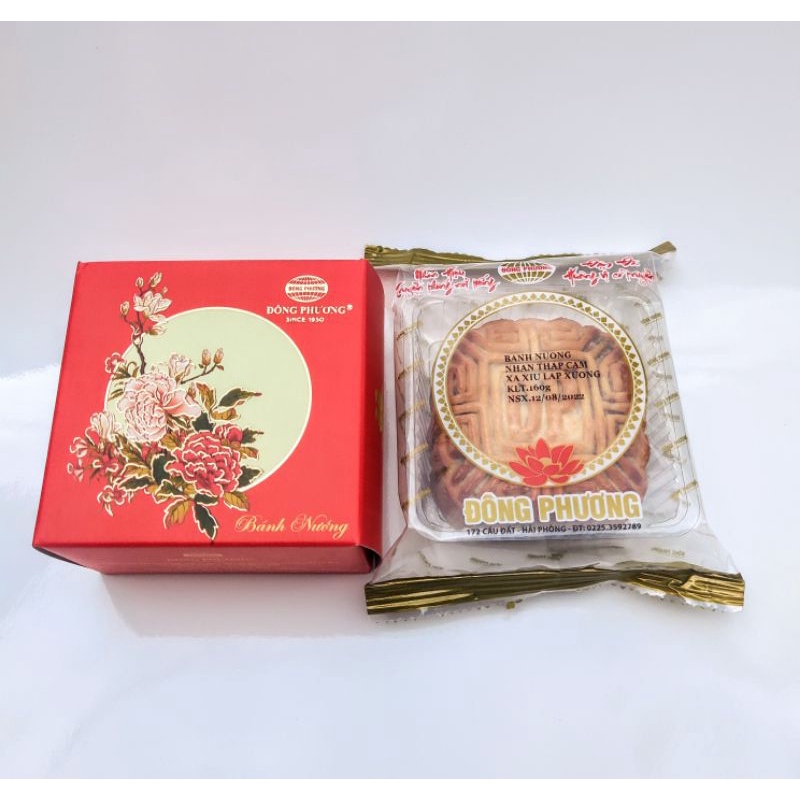 Bánh trung thu Đông Phương Hải Phòng,bánh nướng thập cẩm loại 160gr.