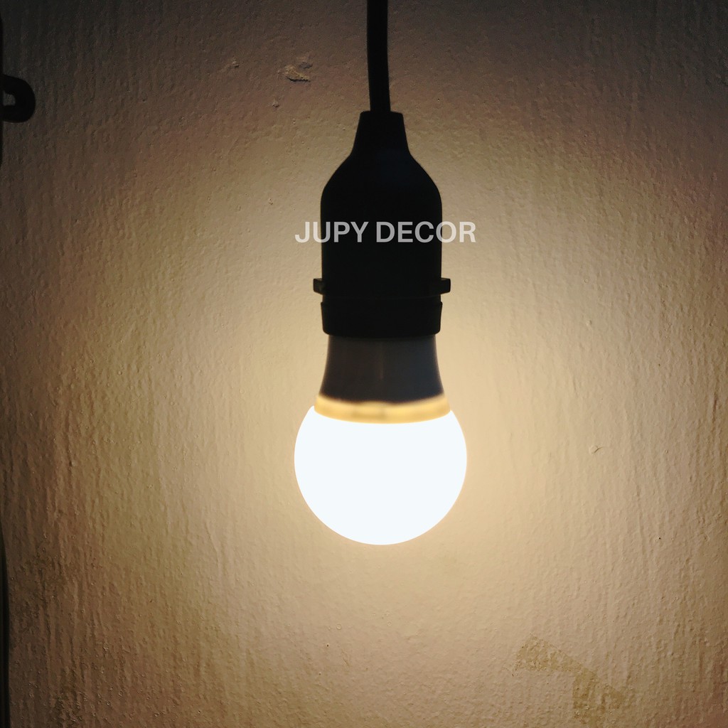 [HÀNG ĐẸP] Bóng đèn Bulb - đèn Edision 3W 4W 7W chui đèn e27 ngoài trời chuyên chiếu sáng không gian trang trí quán cafe
