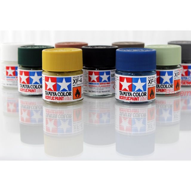 Sơn Acrylic XF1-XF20 Tamiya Gốc nước 10ml - GDC