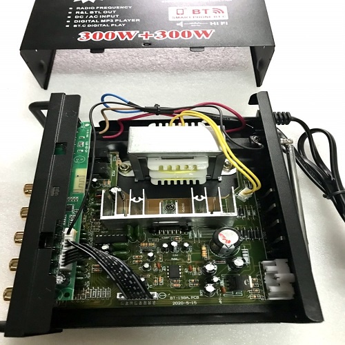 Amply mini bluetooth BT-198 - ampli mini 12v/220v hàng xịn loại 1, chuyên nghe nhạc, đánh đàn bầu