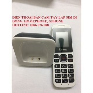 Máy Bàn HomePhone Cầm Tay Viettel X1205 Lắp Mọi Loại Sim: VinaPhone, Viettel, Mobifone, Gphone, HomePhone