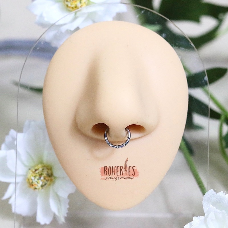 Boheries/Khuyên tai cho Daith, khuyên Septum vách ngăn mũi thép y tế không gỉ