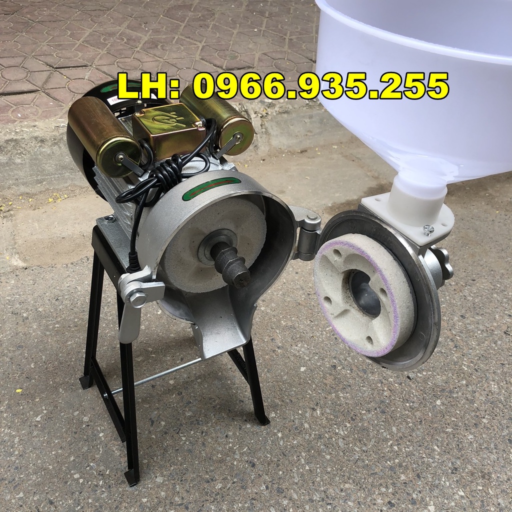 Máy xay bột gạo nước đỗ tương gạo khô bằng cối đá làm bánh cuốn, bún, phở siêu mịn