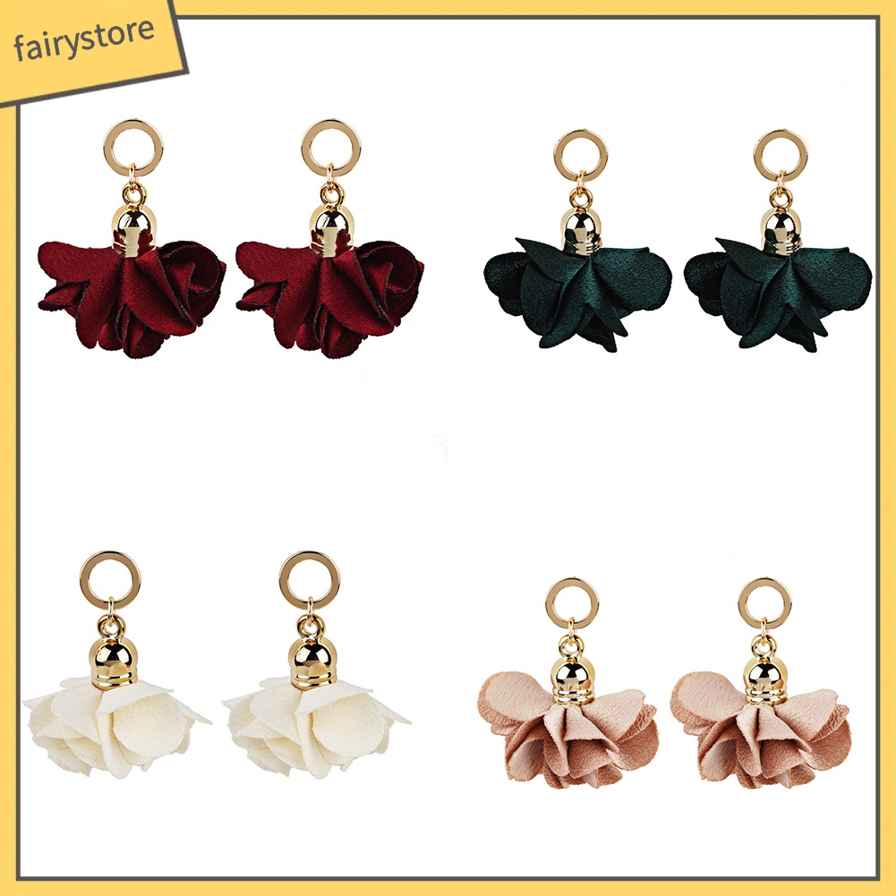 Hoa Tai Dáng Dài Thời Trang Phong Cách Cho Nữ