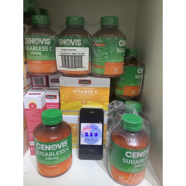 Viên ngậm vitamin C Cenovis 500mg hỗ trợ sức khoẻ mùa dịch