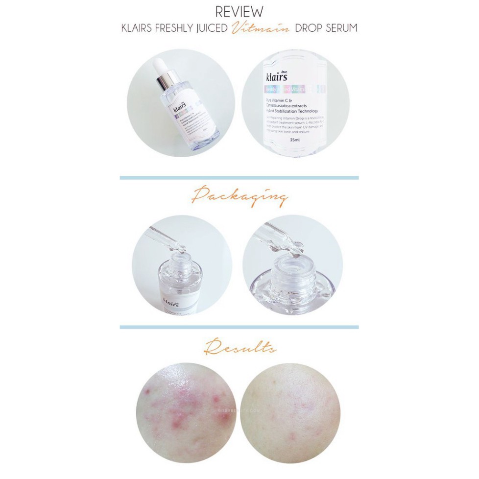 Tinh Chất Vitamin C Klairs Freshly Juiced Vitamin Drop