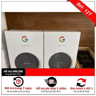 BUNG NÔ GIÁ Loa Thông Minh Google nest mini Tích Hợp Chợ Lý ảo,Hàng mới nguyên seal. BUNG NÔ GIÁ