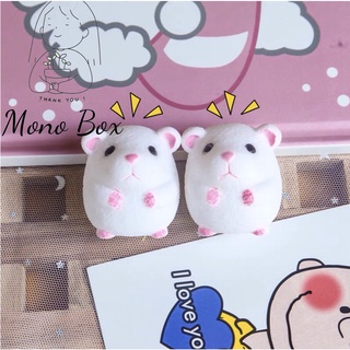 Đồ trang trí đồ chơi mô hình chuột hamster nhựa mềm Mono_box DC6