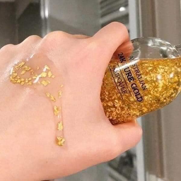 HỘP 10 MIẾNG MẶT NẠ VÀNG 24K GOLDZAN CHỐNG LÃO HÓA