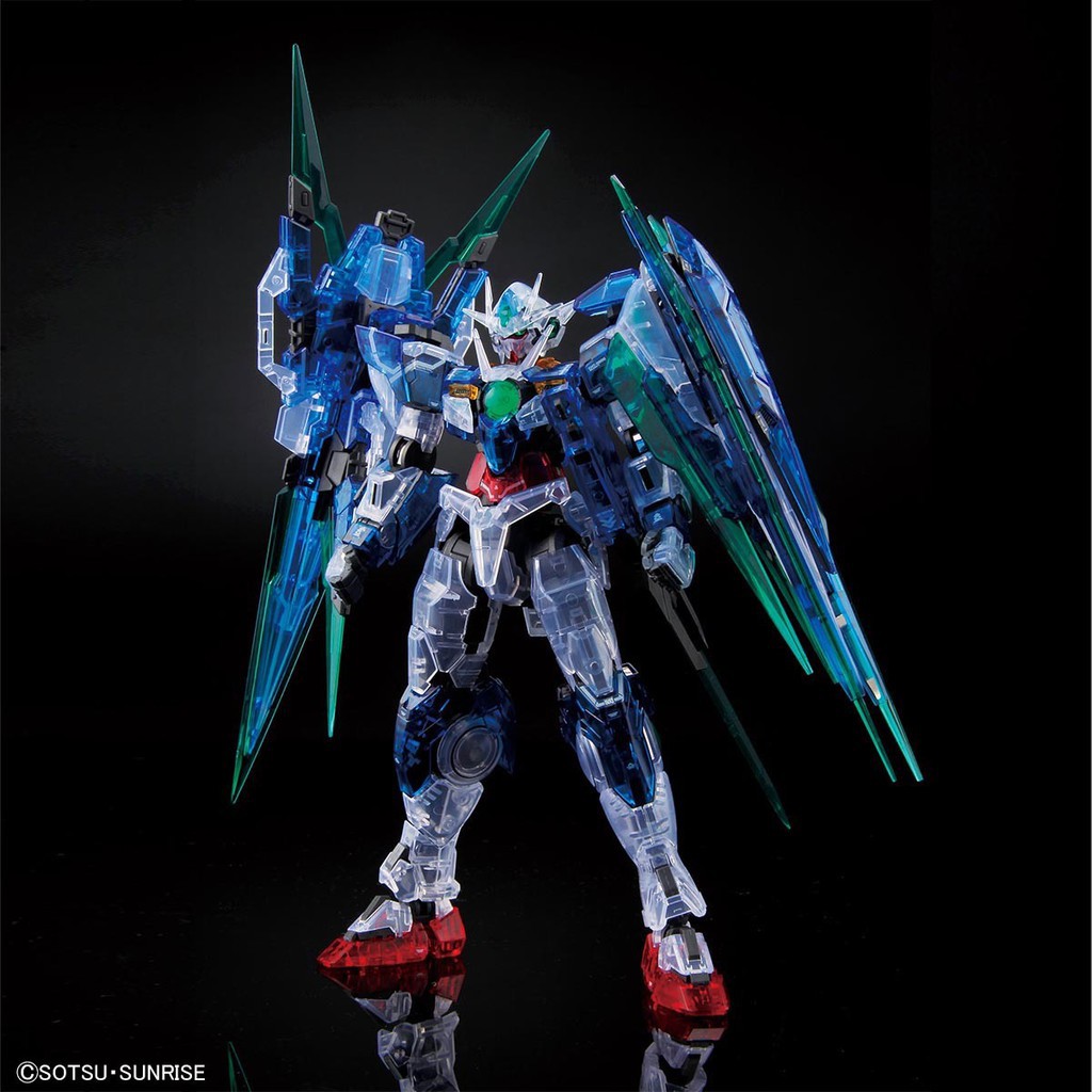 Bandai Mô Hình Gundam RG Qant Full Saber Clear The Gundam Base Limited 1/144 Đồ Chơi Lắp Ráp Anime Nhật