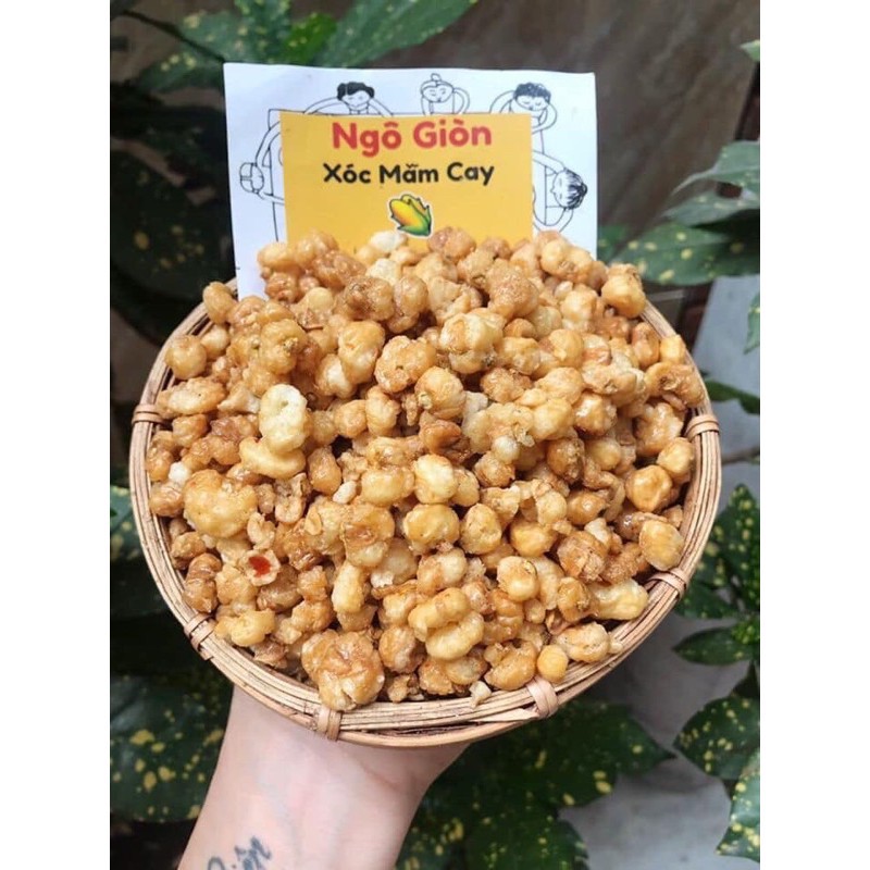 500gr Ngô sóc mắm giòn tan siêu ngon