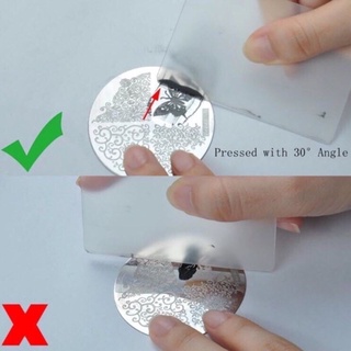 con dấu silicon in hình móng tay