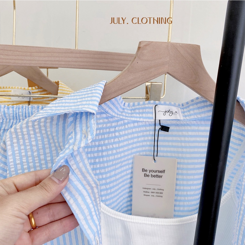 Set somi nữ tay dài form rộng phong cách trẻ trung năng động July Clothing