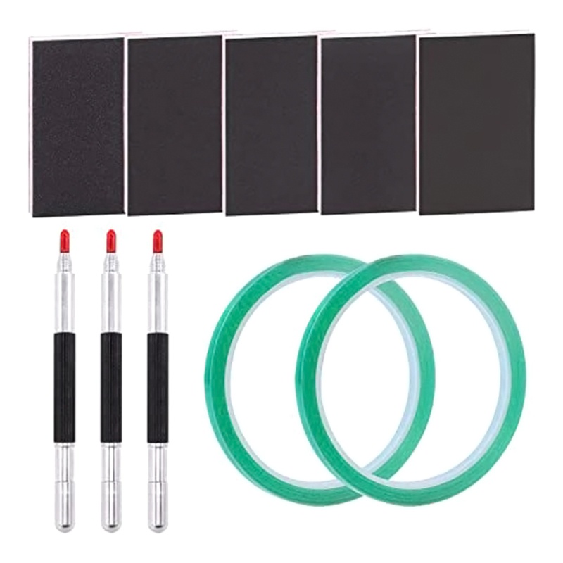 Bộ 10 Dụng Cụ Đánh Dấu Gia Công Mô Hình Thủ Công Mỹ Nghệ Có Thể Giặt Được Đường Kẻ Chính Xác Dùng Làm Đồ Thủ Công