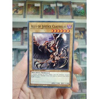 Thẻ Bài Lẻ YugiOh! Mã SBCB-EN169 - Ally of Justice Clausolas - Common - 1st Edition