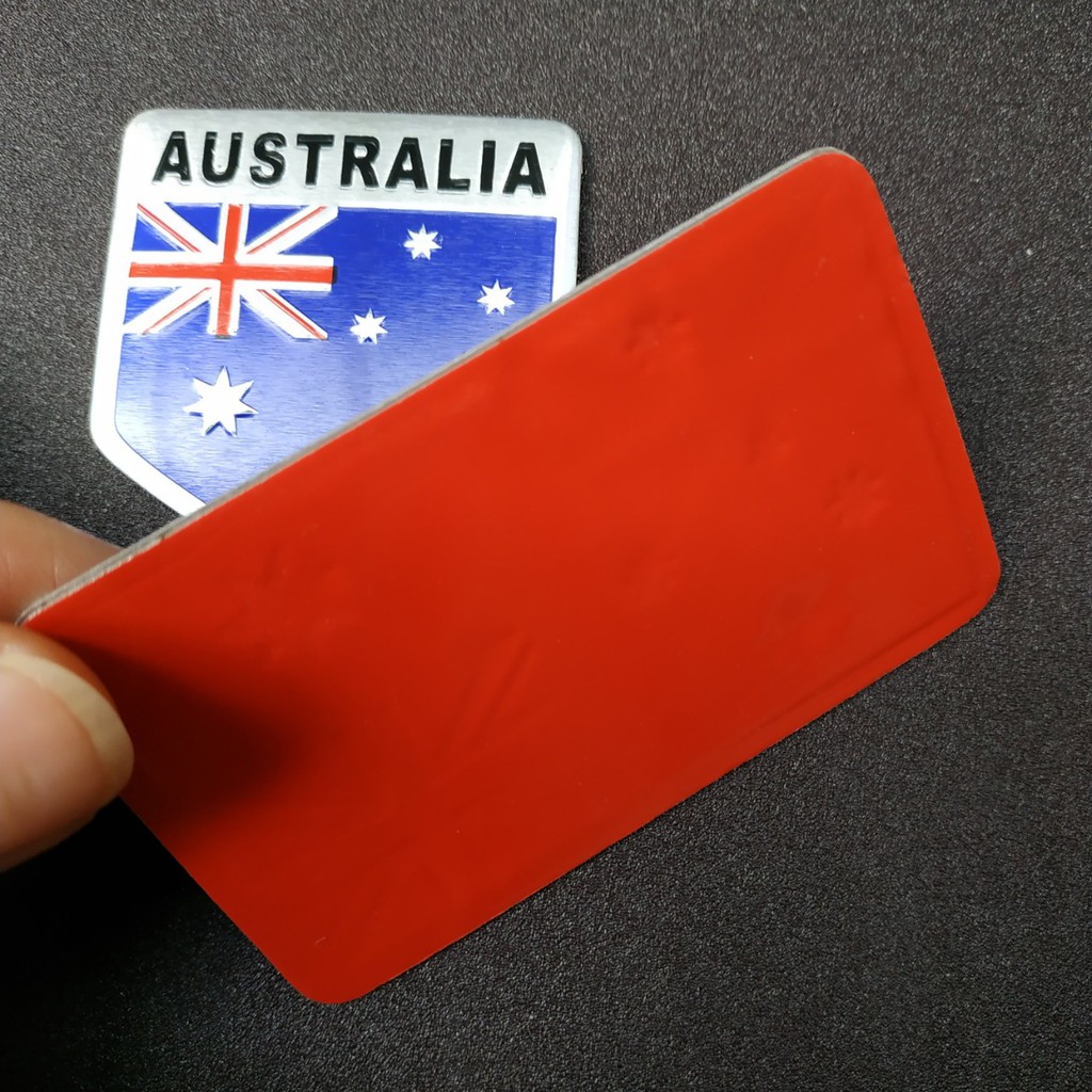 Tem nhôm dán xe hình cờ Australia nhiều mẫu