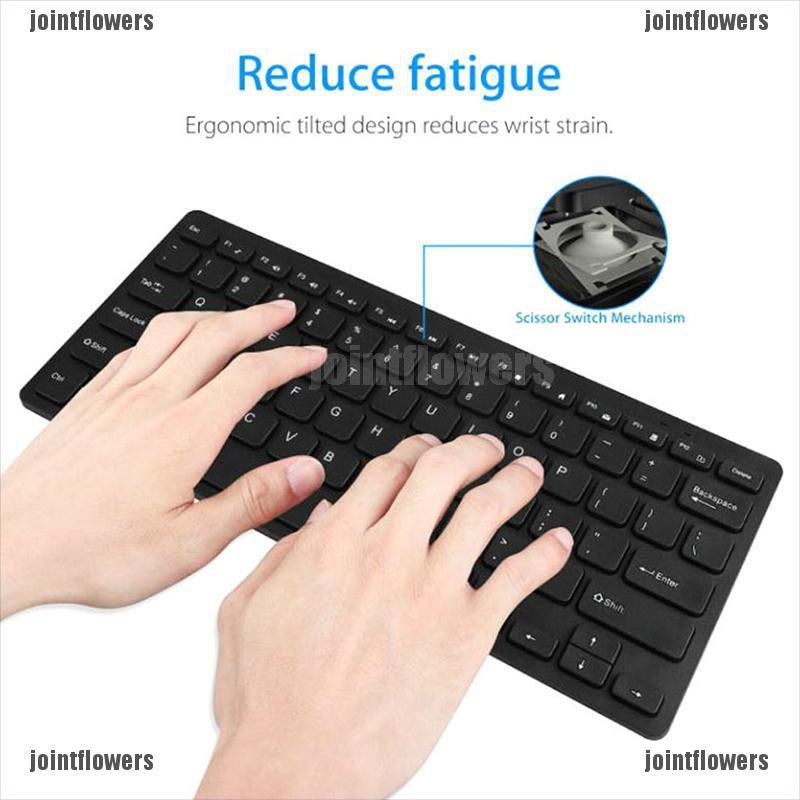 Bộ Bàn Phím + Chuột Không Dây 2.4ghz Cho Laptop / Pc | BigBuy360 - bigbuy360.vn