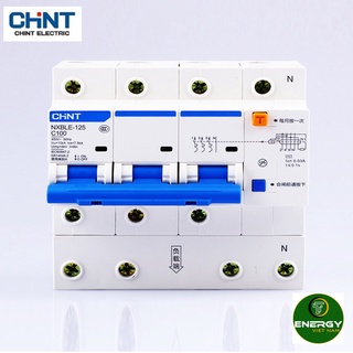 Cầu dao - aptomat rcbo chint 3p+n 100a nxble-125 - thiết bị điện energy