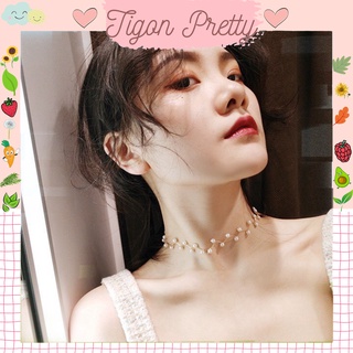 Vòng Cổ CHOKER Hạt Ngọc