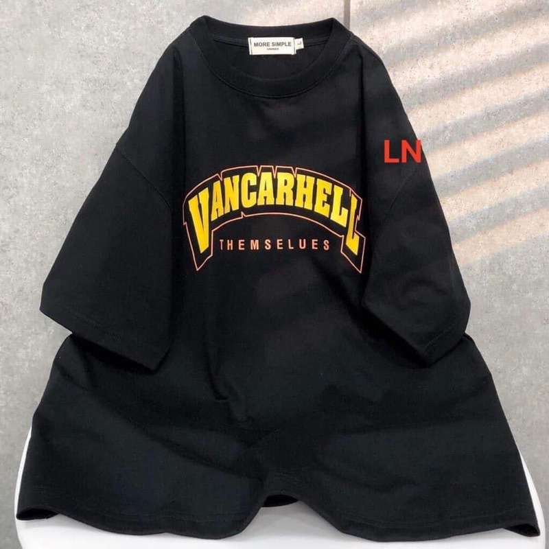 Áo phông VANCA chữ vàng DA6