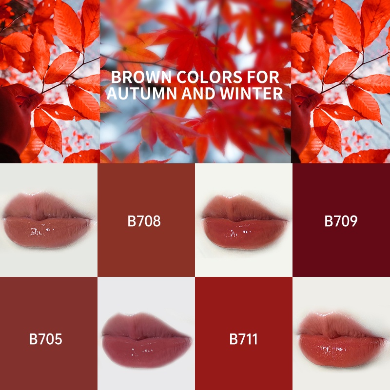 【COLORKEY】Son bóng Colorkey ánh nhũ long lanh nhiều màu sắc thời trang 1.7g