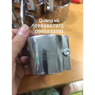 Vòng ốp nhiệt ,vòng gia nhiệt phi 65 phi 70 220v